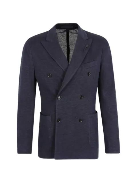 double-breasted blazer by LARDINI