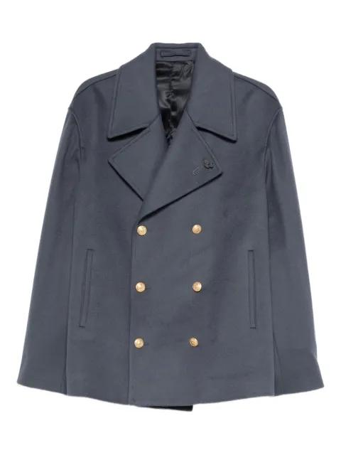double-breasted coat by LARDINI