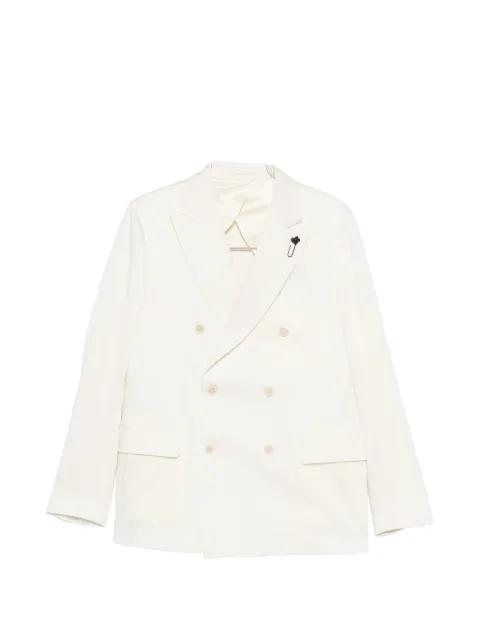 double-breasted suit by LARDINI