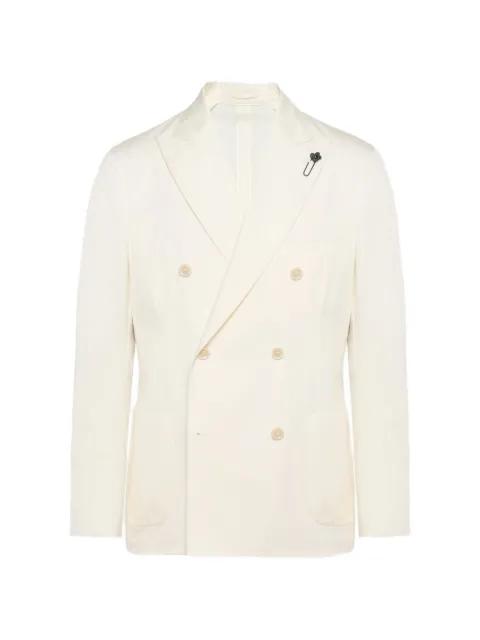 double-breasted suit by LARDINI