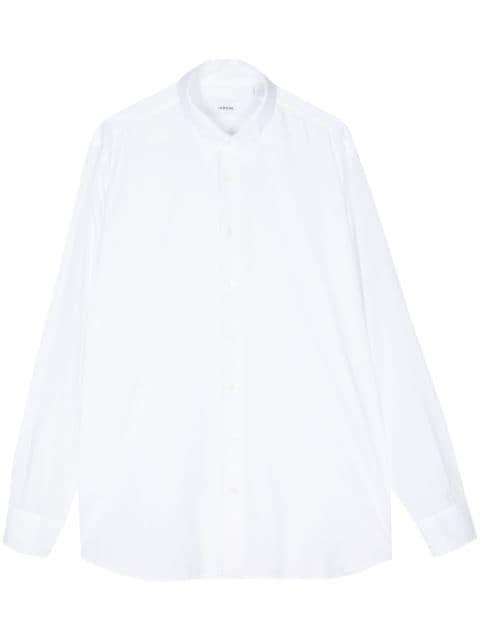 drop-shoulder long-sleeve shirt by LARDINI
