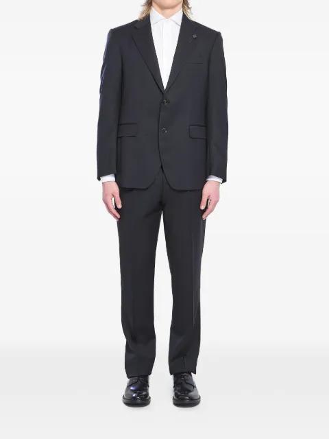 feeling button single-breasted suit by LARDINI