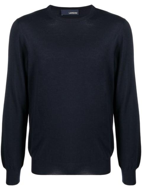 fine-knit wool sweatshirt by LARDINI