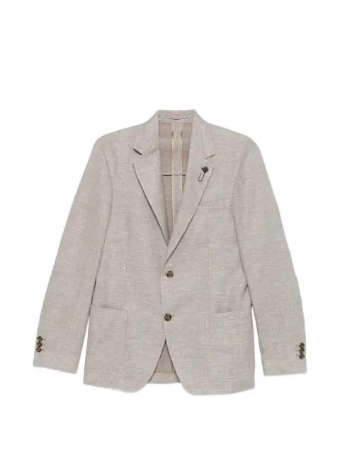 flap-pocket blazer by LARDINI