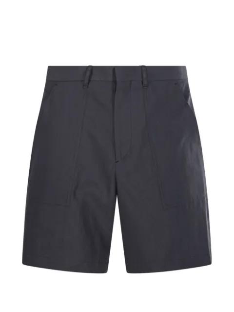 flap-pocket shorts by LARDINI
