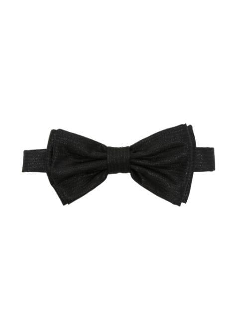 glitter-detail bow tie by LARDINI
