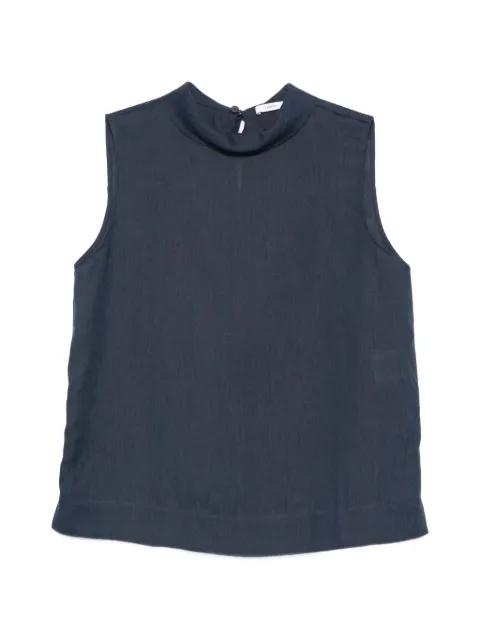 high-neck top by LARDINI