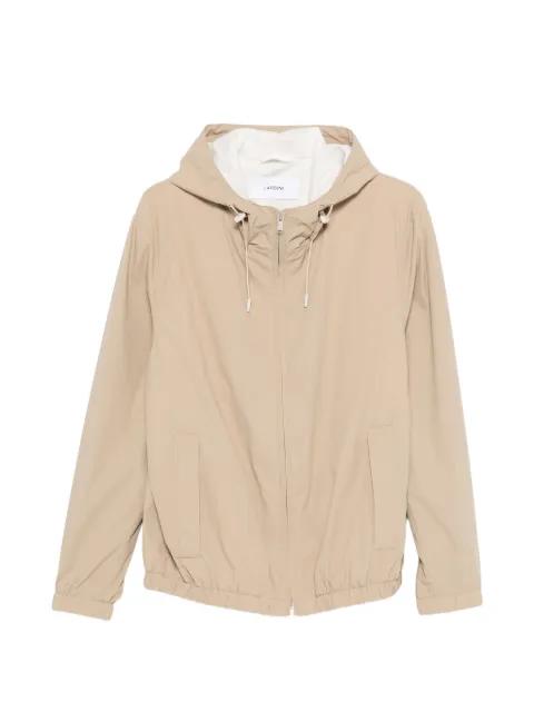 hoodied zip-up jacket by LARDINI
