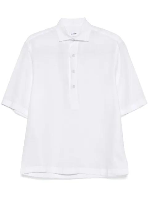 linen polo shirt by LARDINI