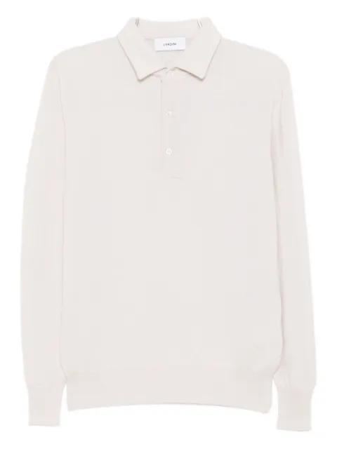 logo embroidered polo by LARDINI