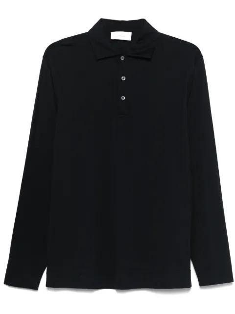 long-sleeved polo shirt by LARDINI