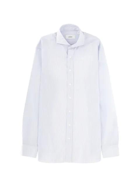 long-sleeved striped shirt by LARDINI