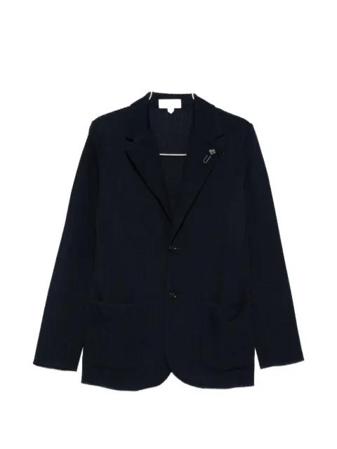 notched-lapel blazer by LARDINI