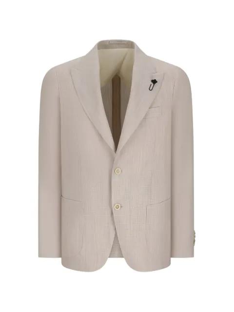 notched-lapel iconic jacket by LARDINI