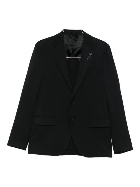 notched-lapel suit by LARDINI