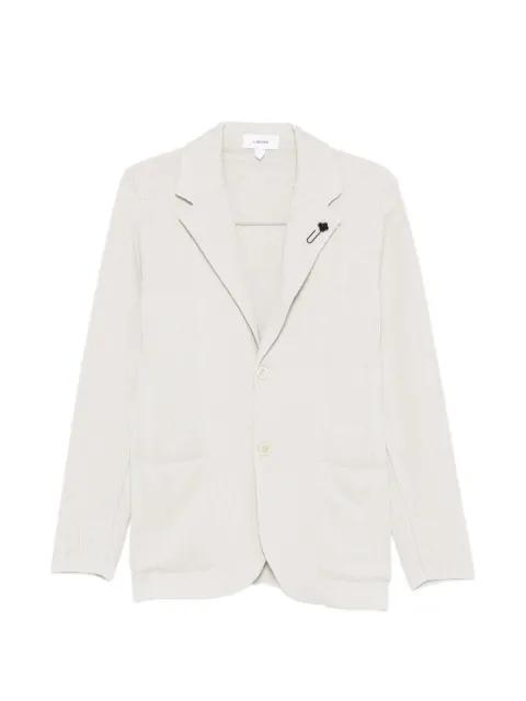 notched patch pocket jacket by LARDINI