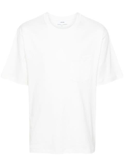 patch-pocket cotton T-shirt by LARDINI