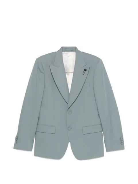 peaked-lapels blazer by LARDINI