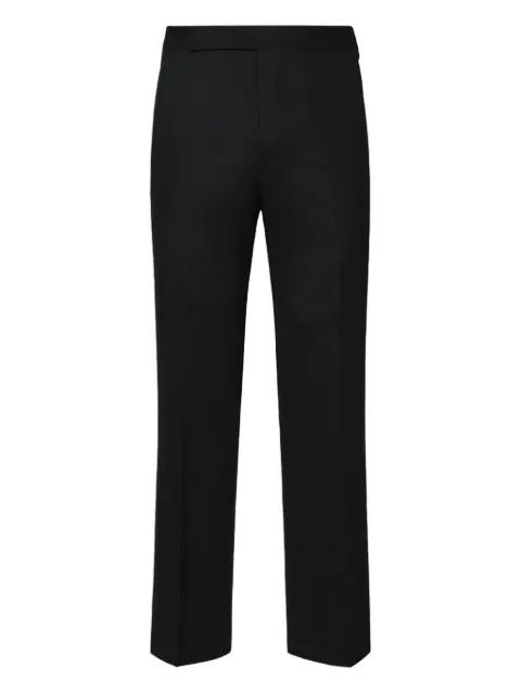 pleat-detail trousers by LARDINI