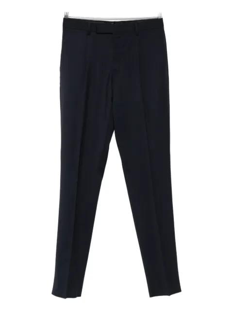 pleat-detail trousers by LARDINI