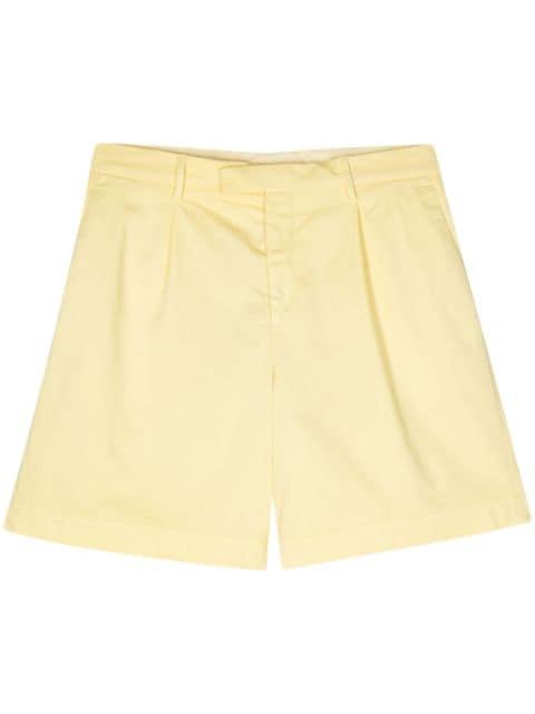 pleat-detailing bermuda shorts by LARDINI