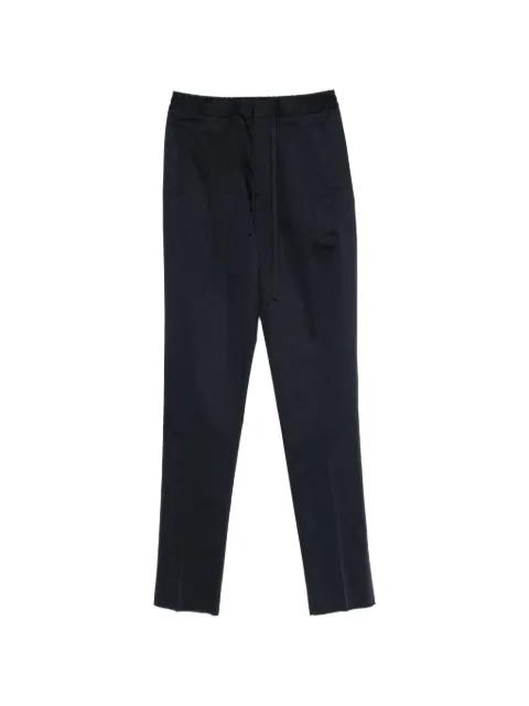 pleated drawstring trousers by LARDINI