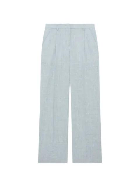 pleated tailored trousers by LARDINI