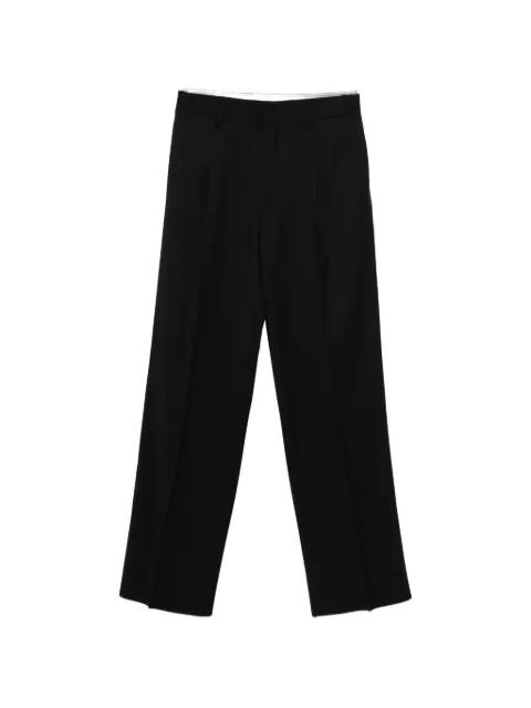 pleated tailored trousers by LARDINI