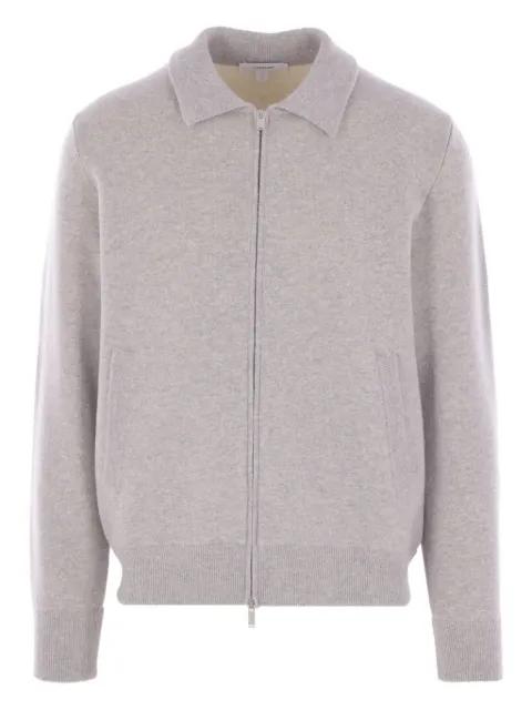 polo-collar cardigan by LARDINI