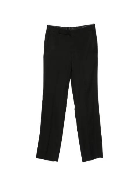 pressed-crease tailored trousers by LARDINI