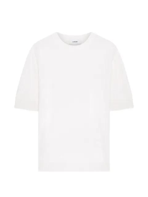 rib-knit T-shirt by LARDINI