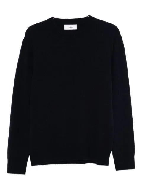 ribbed crew-neck sweater by LARDINI
