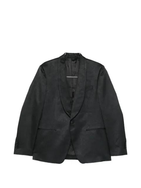 shawl-lapel single-breasted blazer by LARDINI