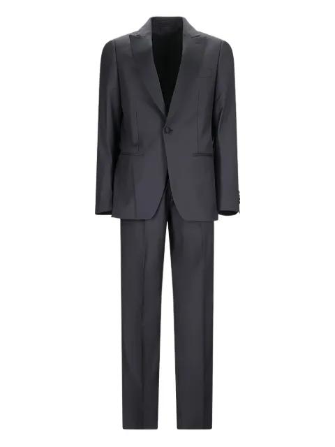shawl-lapel single-breasted suit by LARDINI