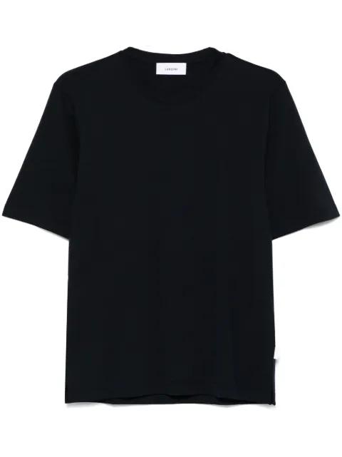 short-side-slits T-shirt by LARDINI