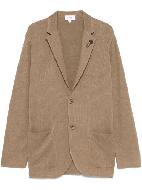single-breasted blazer by LARDINI