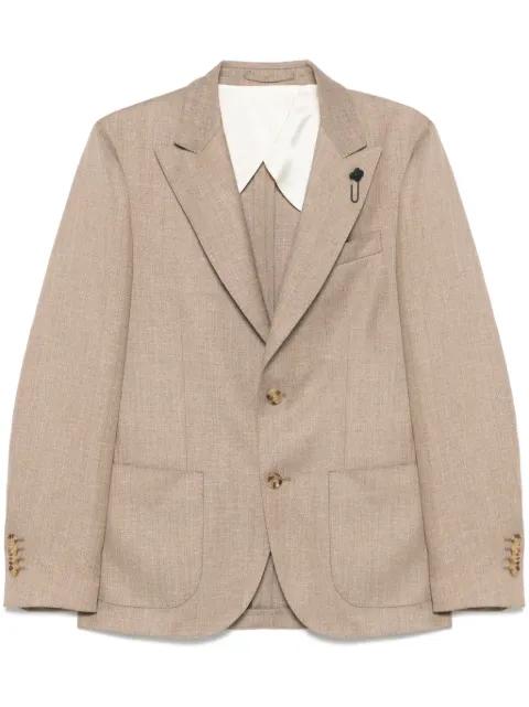 single-breasted blazer by LARDINI
