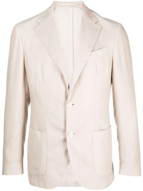 single-breasted blazer by LARDINI