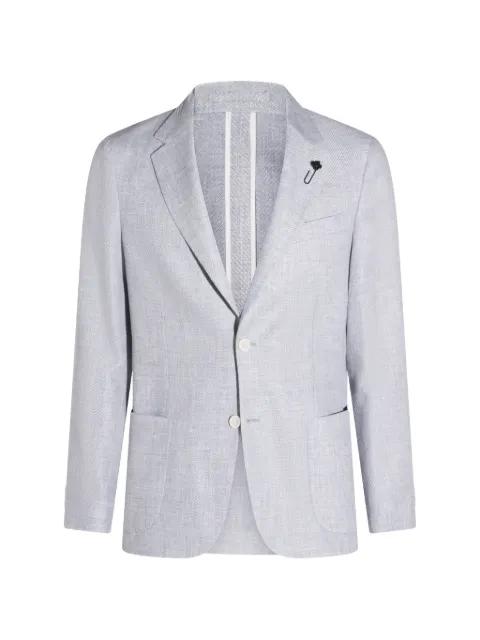 single-breasted blazer by LARDINI
