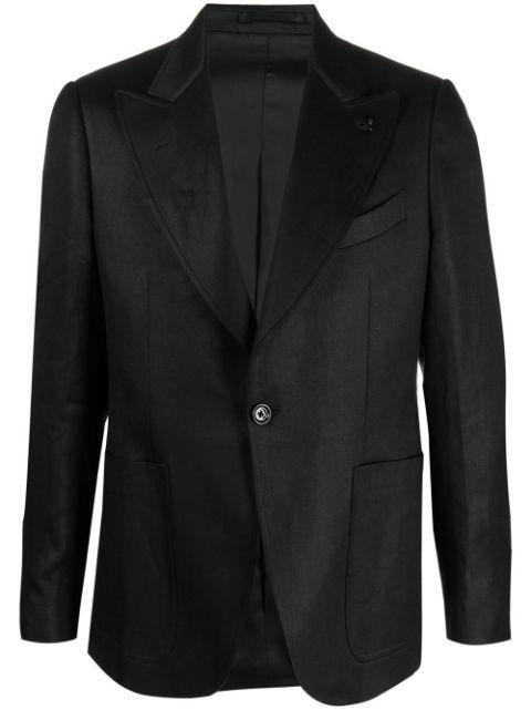 single-breasted blazer by LARDINI