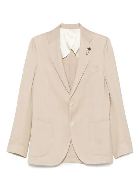 single-breasted blazer by LARDINI