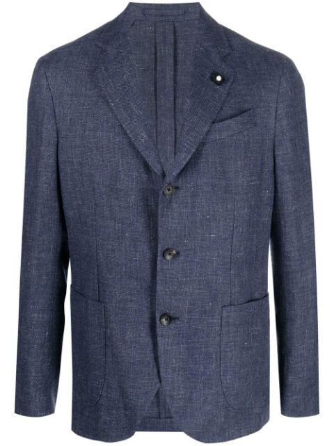 single-breasted blazer by LARDINI