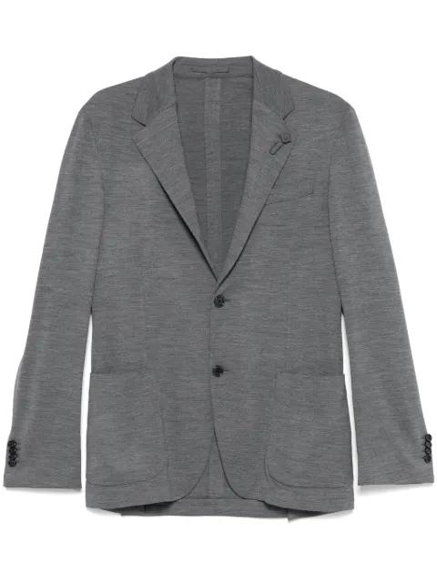 single-breasted blazer by LARDINI