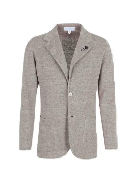 single-breasted blazer by LARDINI