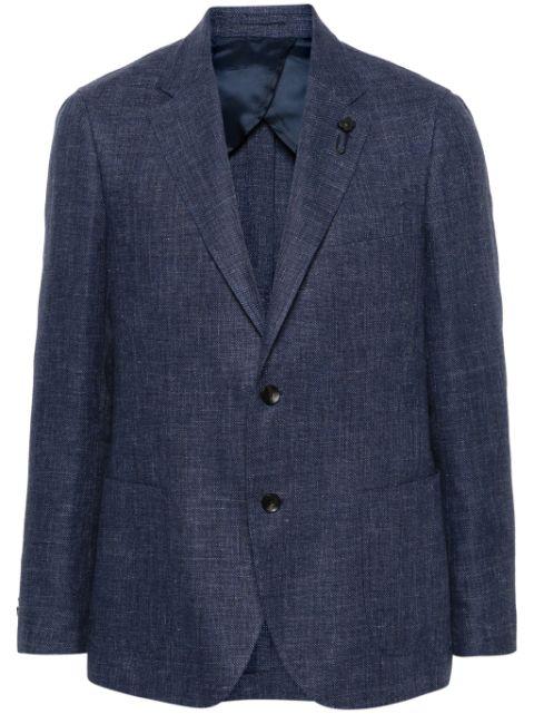 single-breasted blazer by LARDINI