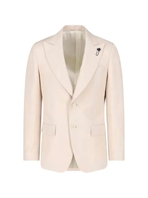 single-breasted blazer by LARDINI