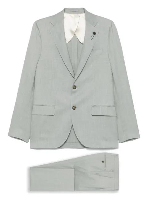 single-breasted suit by LARDINI