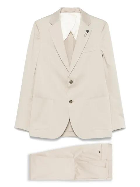 single-breasted suit by LARDINI