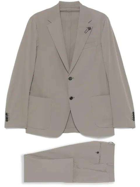 single-breasted suit by LARDINI