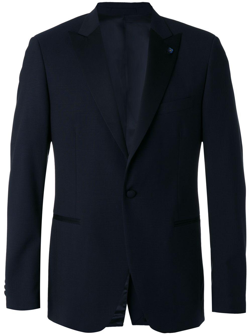 single-breasted suit jacket by LARDINI